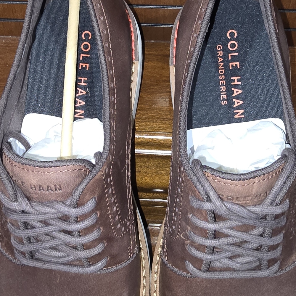 Cole Haan Men's Brown Oxford Shoes